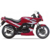 Nálepky FOOQS na motocykel KAWASAKI GPZ 500S 1998-2001 ČERVENÁ A5