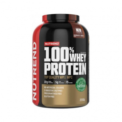 Nutrend 100% Whey Protein NEW 2250 g Príchuť: Vanilka