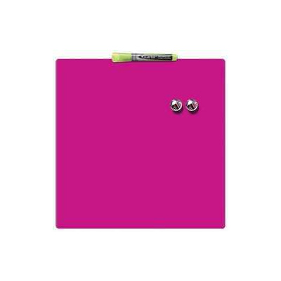 Magnetická tabuľa Square Tile, popisovateľná, 360x360mm, ružová, REXEL