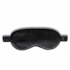 Maska na spanie - Očná skupina Sajbazar čierny hodváb (Black Silk Mask pás)