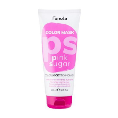Fanola Color Mask vyživujúca farbiaca maska na vlasy 200 ml odtieň pink sugar pre ženy
