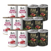 Brit mono protein beef 6x400g + Wild Farm Monoprotein Beef 6x400g