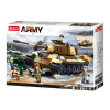 Sluban Stavebnica ARMY Bitka o Budapešť M38-B0980 Nemecký ťažký tank King Tig