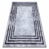 Dywany Łuszczów MIRO 51325.805 umývací koberec Geometrická, linky protišmykový - sivý 80x150 cm