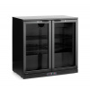 Dvojdverová barová chladnička Arktic 158 l - čierna, 900x530x(H)870 mm