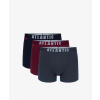 Men's boxers ATLANTIC 3Pack - multicolor čierna XXL Atlantic 5903351367912