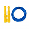 Ninja Rope | Švihej.sk Vyber farbu rukovätí:: Žlté, Vyber priemer lanka:: 4mm (ženy, deti), Farba lanka: Tmavo modré Rýchlostné švihanie s PVC lankom pre mierne pokročilých