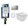 Geberit SET Kombifix 110.302.00.5 +WCzávesné Id.Stand.TESI Aquabl.+sedSC+Sigma30 ChrM/Chr 110.302.00.5 NU7