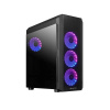 CHIEFTEC skříň SCORPION 4, ATX, 1x USB-C 3.2, 2x USB 3.1, 4x 120mm ARGB Fan, ARGB Hub, černá GL-04B-UC-OP Chieftec