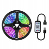 Lampáš, svietník - USB LED pásik svetla Change Color dekorácie (Lampáš, svietník - USB LED pásik svetla Change Color dekorácie)
