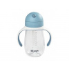 Beaba fľaša bidon na učenie pitia Learning Cup 2in1 Windy Blue 300 ml so slamkou modrá SM913479
