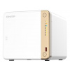 QNAP TS-462-4G (2C/CeleronN4505/2,9GHz/4GBRAM/4xSATA/2xM.2/1x2,5GbE/2xUSB2.0/2xUSB3.2/2xPCIe/1xHDMI) TS-462-4G