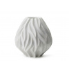 Porcelánová váza Flame 23 cm White - MORSØ (Porcelánová váza Morso Flame white, 23 cm, bílá - MORSØ)