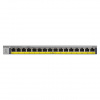 NETGEAR GS116LP Nespravované Gigabit Ethernet (10/100/1000) Podpora napájania cez Ethernet (PoE) Čierna (GS116LP-100EUS)