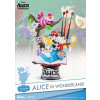 Beast Kingdom Toys Alenka v krajine zázrakov D-Select PVC dioráma 15 cm
