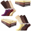 Dárková krabička ponožek Lonka CHOCOLATE dark 42-45 (28-30)