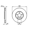 TATechnix Brzdový kotúč 288 mm VW GOLF III (1H1) - BOSCH