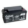 Long 12V 65Ah olovený akumulátor M6 LongLife (WPL65-12AN)