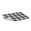 Vetbed protišmyk / Drybed sivá kocka 75 x 50 cm, vlas 30 mm