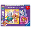 Ravensburger Paw Patrol Puzzle 3x49 dielikov