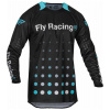 Dres EVOLUTION DST. FLY RACING - USA 2024 (černá/modrá) S