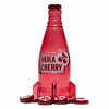 Fallout Nuka-Cola Cherry sklenená červená fľaša a uzávery