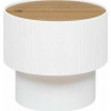 Konferenčný stolík Atmosphera, biely, 38,5 cm x 38,5 cm x 35 cm