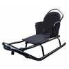 Tradičné kovové sane, HRUBÉ SPORTLINE FAST SLED + OPIERKA + MATRAC 150kg (HRUBÉ POĽSKÉ SPORTLINE RÝCHLOSÁNKY + CHRBTOVÁ OPIERKA + MATRAC do 150kg)