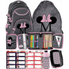 Školská taška, aktovka - 6in1 Minnie Mouse School Bag School Backpack perie (6in1 Minnie Mouse School Bag School Backpack perie)