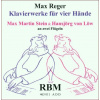 REGER,M.: Klavierwerke für vier Hände (CD)