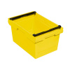 Univerzálné stohovatelné nádoby classic-line D, s madlami, 600 x 400 x 323 mm, žlté, BJ = 2 kusy