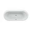 Laufen SOLUTIONS oválna vaňa 170x75cm s konštrukciou, akrylátová, biela H2225110000001