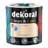 Farba na - Dekoral CLEAN COLOR 2,5L Vanilkový saténový dezert (Farba na - Dekoral CLEAN COLOR 2,5L Vanilkový saténový dezert)