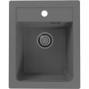 Alveus ATROX10/G81 Granitový drez bez odkvapkávača, 40x50cm, betón
