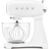 Smeg SMF13WHEU, kuchyňský robot, 800 W, 4,8 l, skleněná mísa, 10 programů, Full-Color bílý