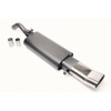 TATechnix športový tlmič výfuku 70x140mm VW Golf 2 (19E) - 1.1/1.3/1.6/1.6D/1.8