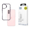 3mk Satin Armor Case+ Purple pro Apple iPhone 16 5903108592826