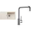 Set Blanco Favum XL 6 S + Blanco Mili Chróm biela soft