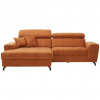 Carryhome ROHOVÁ SEDACIA SÚPRAVA, textil, oranžová - Sedačky - 000812004401
