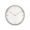 Designové nástěnné hodiny 5727WH Karlsson 42cm
