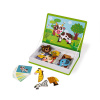 Magnetická skladačka Magnetibook Zvieratá pre deti, 3 roky+, Janod (J02723)