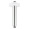 GROHE Rainshower prívod zo stropu, okrúhla rozeta, dĺžka 142 mm, biela/chróm, 28724LS0