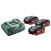 Metabo Základná sada LiHD (3x5,5Ah/18V) 685074000