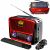 Sieťovo-batériové rádio AM, FM, SW SMARTWAY BLACK SOLÁRNE RÁDIO