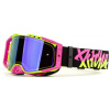 PITCHA okuliare FURIOUS fluo yellow/pink purple mirror
