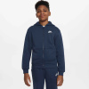 Detská mikina Nike Sportswear Club Fleece FD3004 midnight navy/white