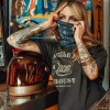 Dámsky moto nákrčník Wildust Sisters - GREYSTONE