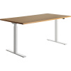 Písací stôl, elektricky výškovo prestaviteľný ,š x h 1600 x 800 mm Topstar