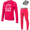 Dětský funkční set SENSOR Double Face Wild magenta Velikost: 120, Barva: růžová