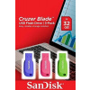 Sandisk SanDisk Cruzer Blade 3x 32GB USB kľúč USB Typ-A 2.0 Modrá, Zelená, Ružová (SDCZ50C-032G-B46T)
